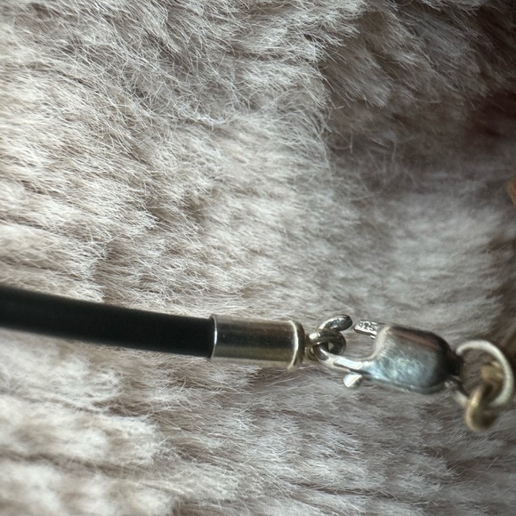 Splendid Pearls silver natural pearl neckless - Picture 4 of 8